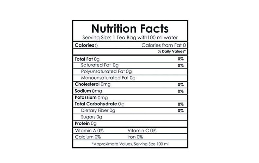Farganic Chamomile 100 % Naturally Caffeine Free   Pack  25 pcs